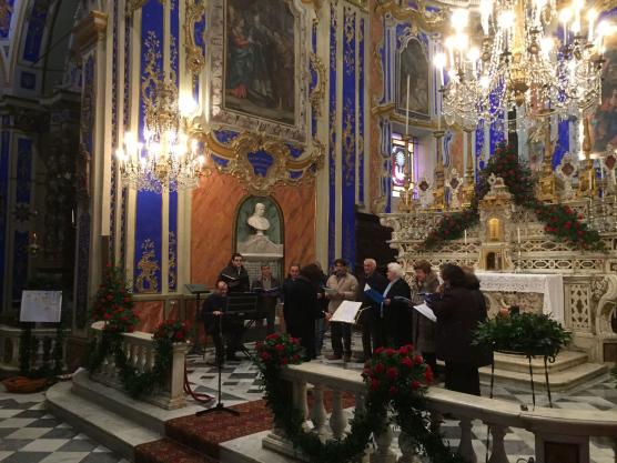 III edizione delle corali "Armonie di voci" (18 Dicembre 2016): Corale San Dalmazzo di Pornassio