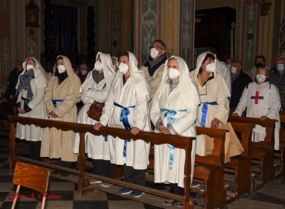 Via Crucis Vicariale a Dolcedo 08.04.2022