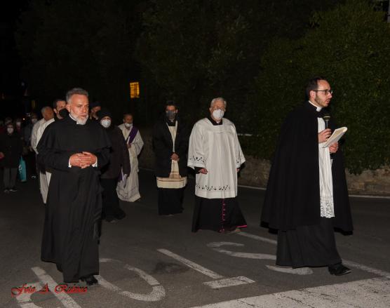 Via Crucis Vicariale a Dolcedo 08.04.2022