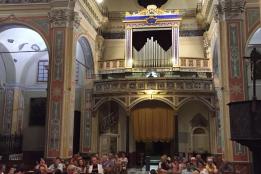 Meditazione all'organo Lingiardi del 1863 di Andrea Tritto nella chiesa parrocchiale il 3 agosto 2016