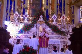 Festa di San Tommaso Apostolo (18 Dicembre 2016): S. Messa solenne celebrata dal parroco e processione con il busto reliquiario del Santo