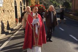 Festa di San Tommaso Apostolo (18 Dicembre 2016): S. Messa solenne celebrata dal parroco e processione con il busto reliquiario del Santo