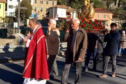 Festa di San Tommaso Apostolo (18 Dicembre 2016): S. Messa solenne celebrata dal parroco e processione con il busto reliquiario del Santo