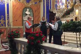 III edizione delle corali "Armonie di voci" (18 Dicembre 2016): Corale Monte Caggio di Bordighera